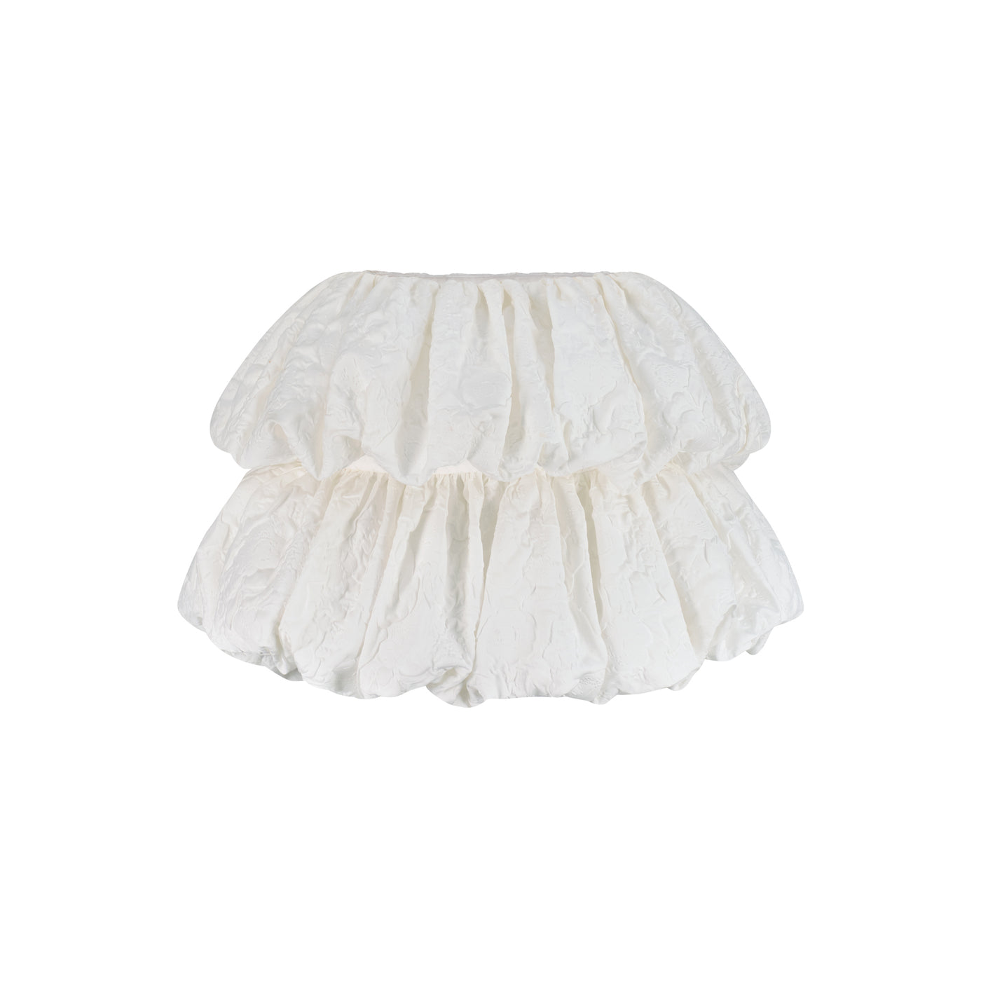 Puffy low waist skirt