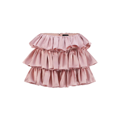 Laila mini ruffle skirt