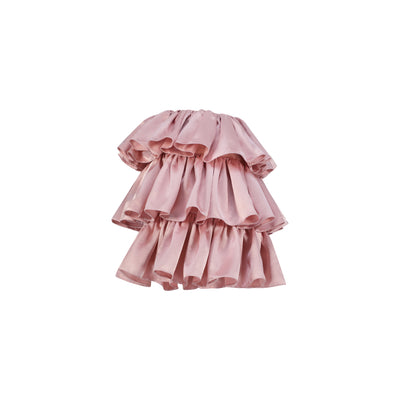 Laila mini ruffle skirt