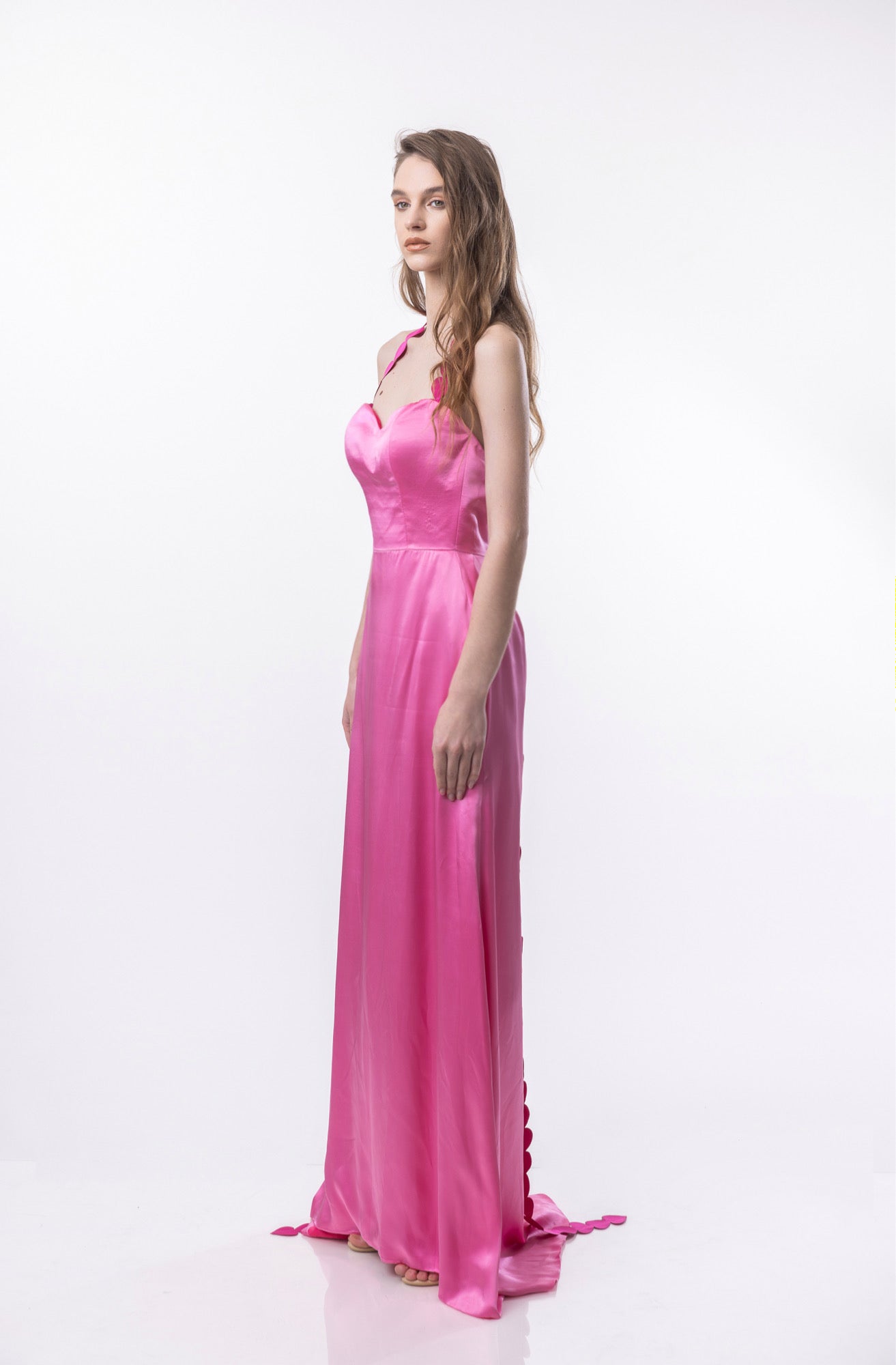 Pink silk dress by lilo